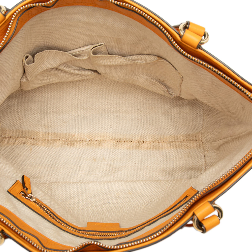 Pre-Loved Gucci Small Calfskin Soho Cellarius Satchel - Picture 4 of 8